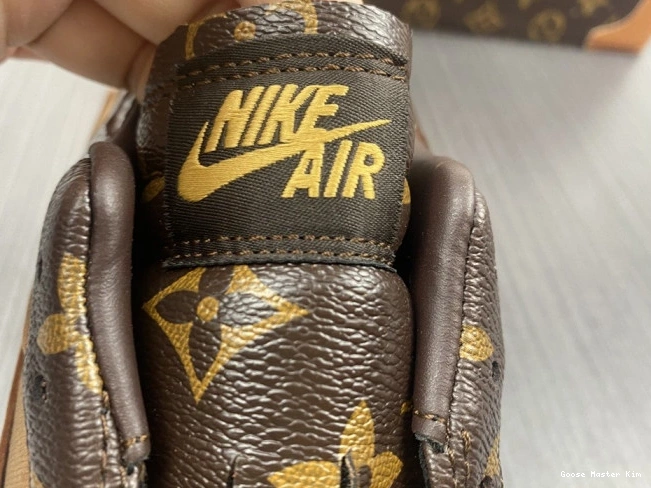 1 Off-Louis x OW LOW AJ1 Air Jordan 0807